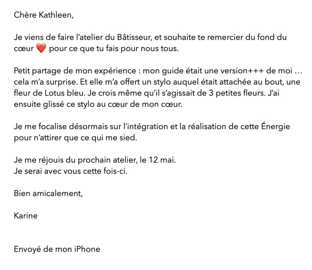 témoignage Karine